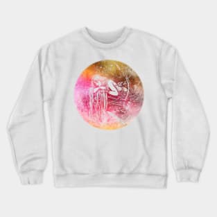 Wild Rose Nesting In Sunset Crewneck Sweatshirt